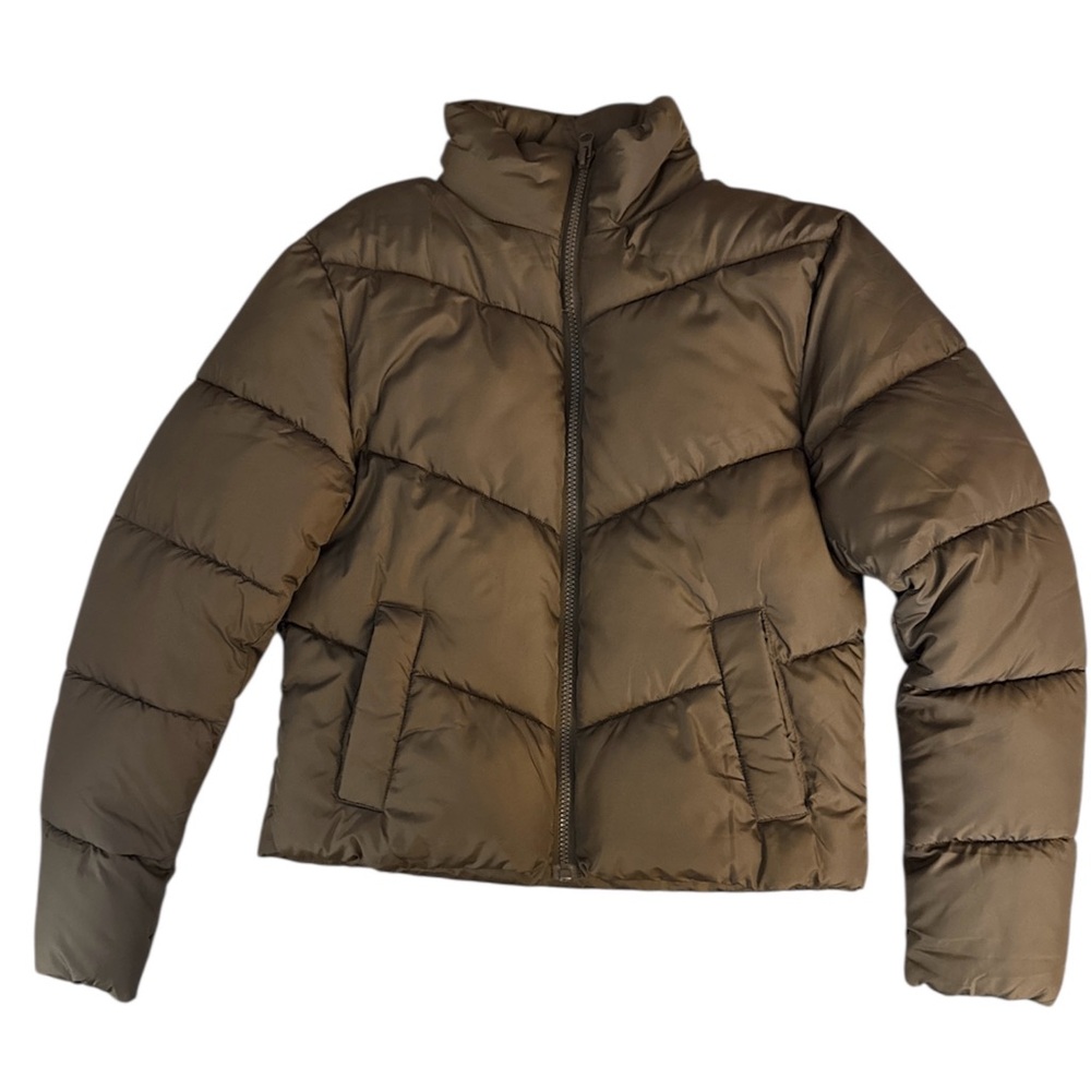 NWT Mens ASOS -Brown Puffer Jacket